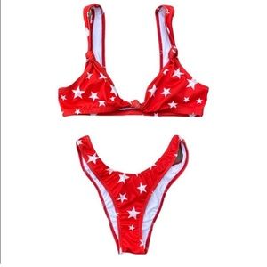 Minimale Animale Lagoon/Wall Street bikini set